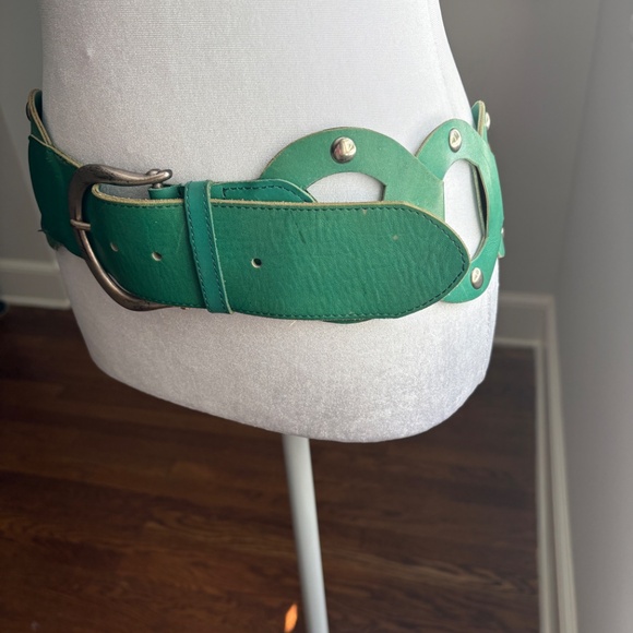 Linia Pele Collection Leather Lower Waist Belt #Luxury main image 5